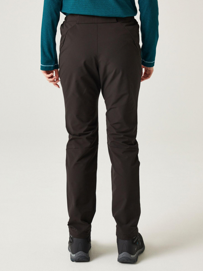 Pantalon outdoor randonnée questra noir femme - Regatta