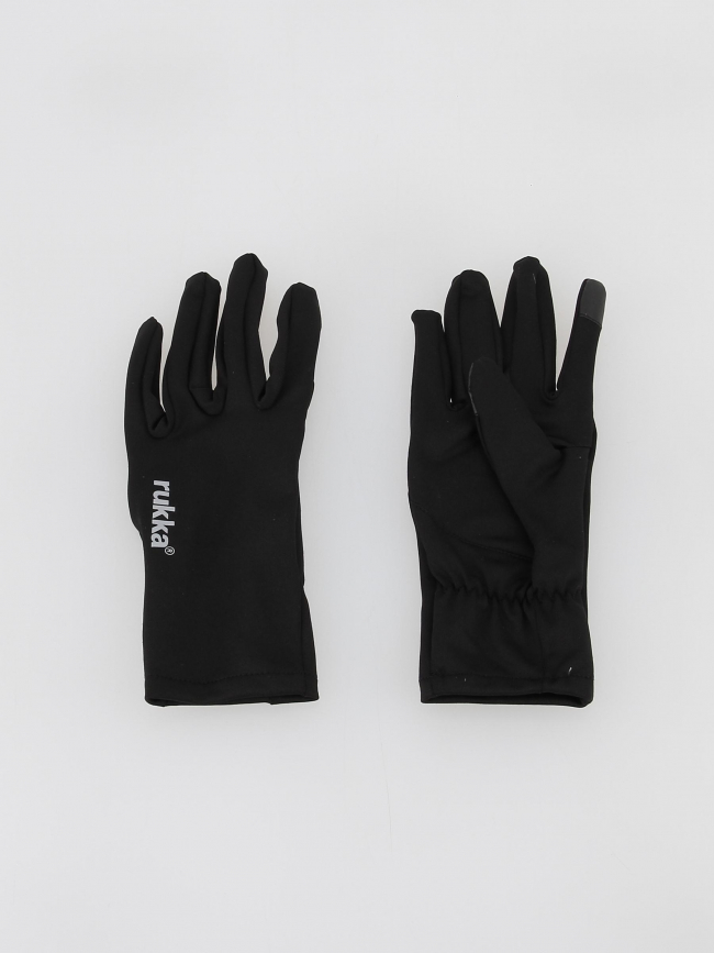 Gants de running noir - Rukka