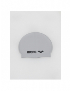 Bonnet de bain silicone classic gris - Arena