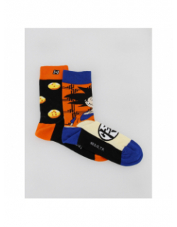 Chaussettes dépareillées dragon ball z multicolore - Capslab