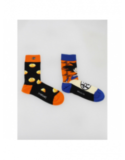 Chaussettes dépareillées dragon ball z multicolore - Capslab