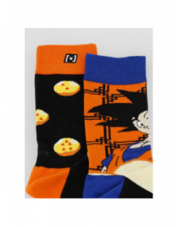 Chaussettes dépareillées dragon ball z multicolore - Capslab