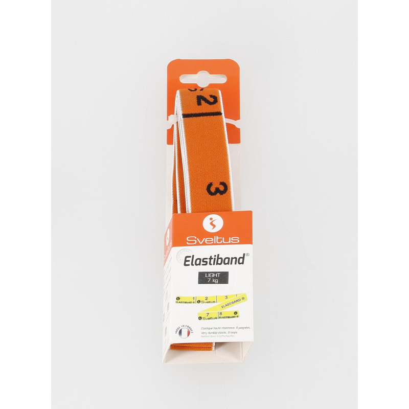 Elastiband 7kg fourreau orange - Sveltus