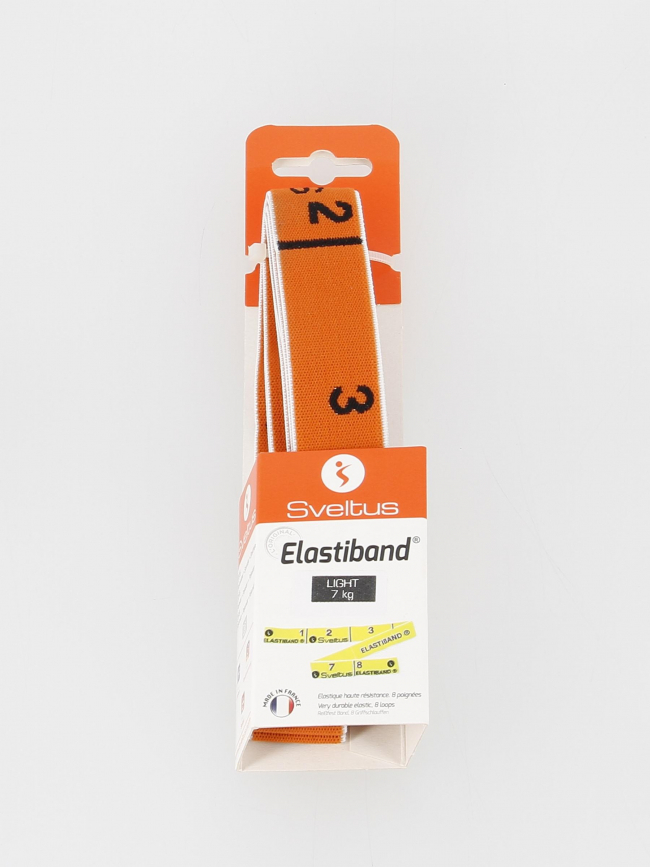 Elastiband 7kg fourreau orange - Sveltus