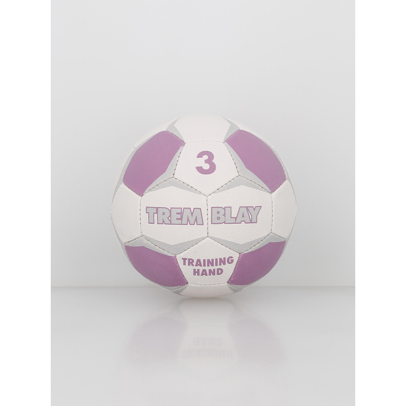 Ballon de handball taille 3 violet/blanc - Tremblay