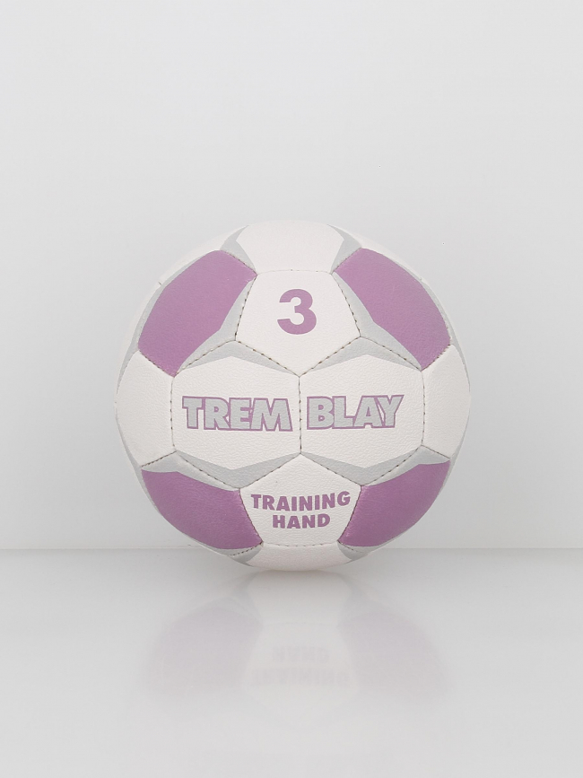 Ballon de handball taille 3 violet/blanc - Tremblay