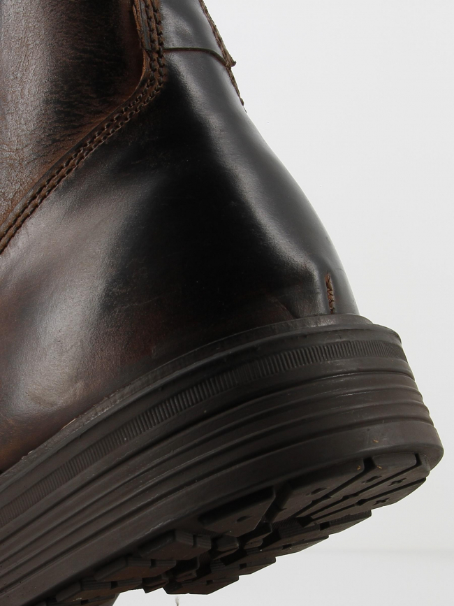 Boots en cuir delaney marron homme - Jack & Jones