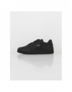 Baskets core essentials cuir noir homme - Lacoste