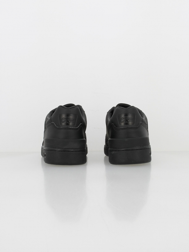 Baskets core essentials cuir noir homme - Lacoste