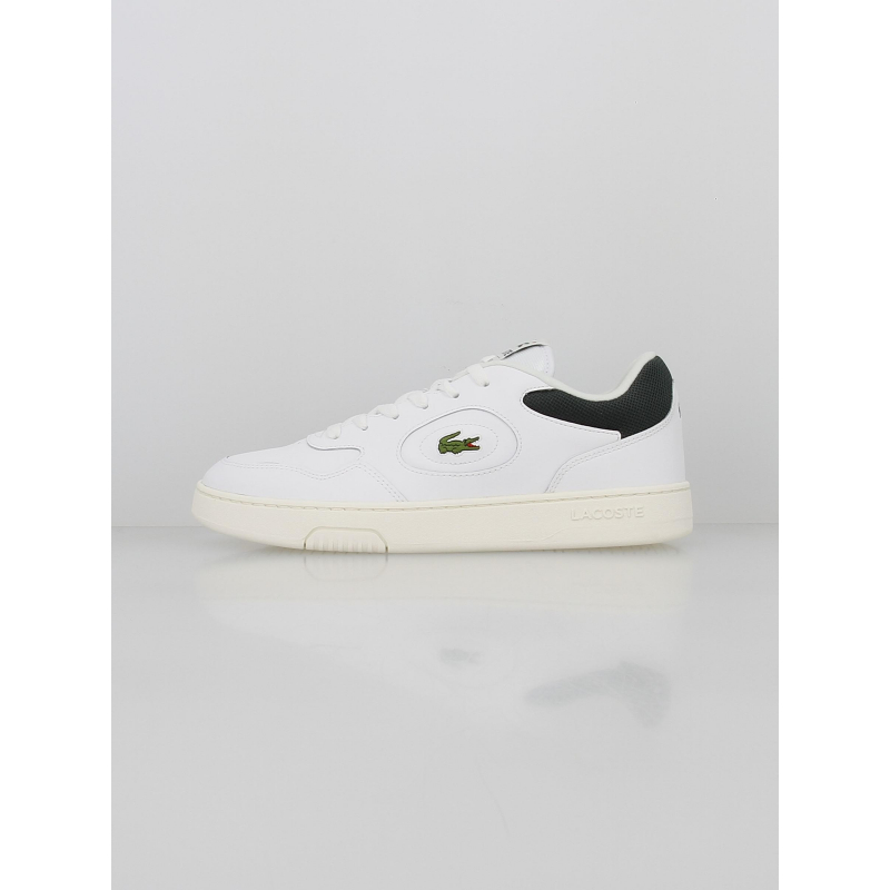 Baskets core essentials cuir blanc homme - Lacoste