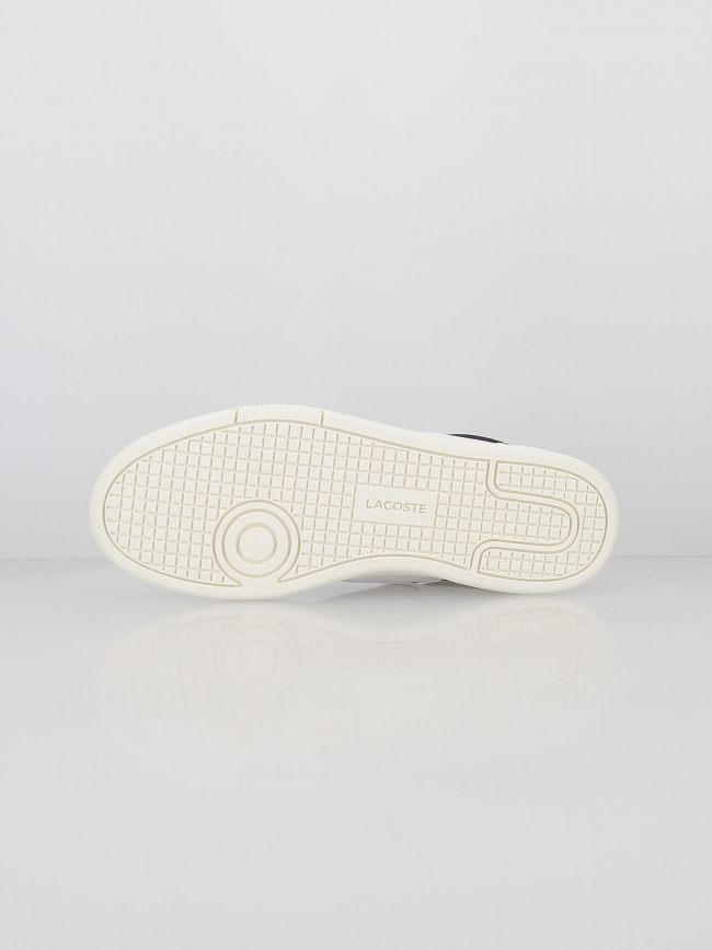 Baskets core essentials cuir blanc homme - Lacoste