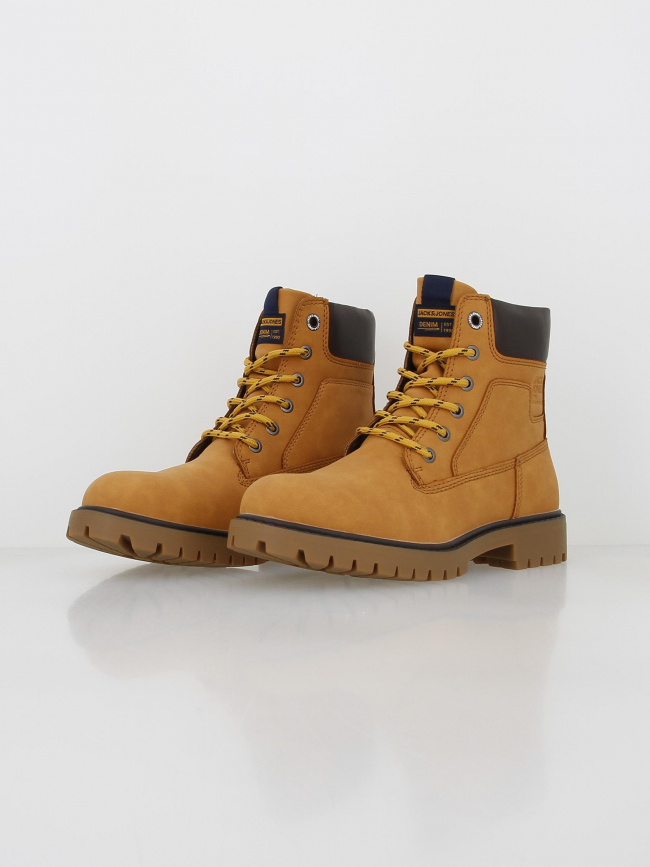 Boots finius miel marron homme - Jack & Jones