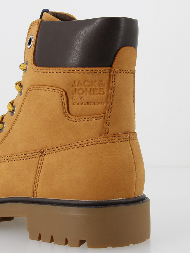 Boots finius miel marron homme - Jack & Jones