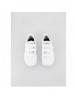 Baskets à scratch advantage blanc fille - Adidas