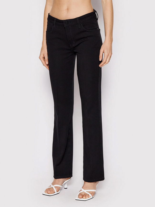 Pantalon droit beck noir femme - Guess