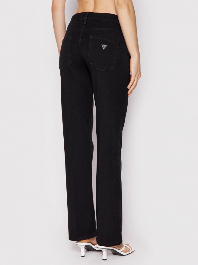 Pantalon droit beck noir femme - Guess