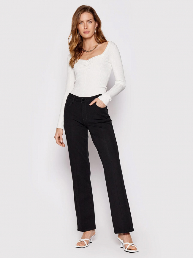 Pantalon droit beck noir femme - Guess