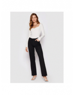 Pantalon droit beck noir femme - Guess