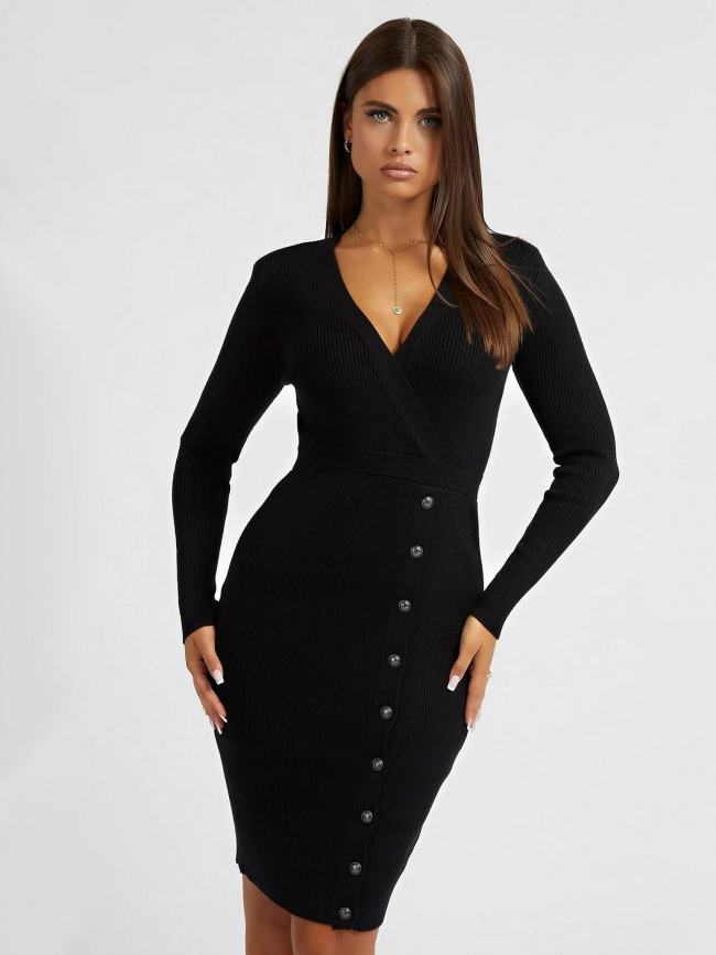 Robe alexandra noir femme - Guess