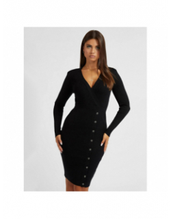 Robe alexandra noir femme - Guess