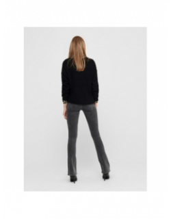 Pull en maille new megan noir femme - Jacqueline De Yong