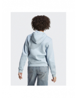 Sweat à capuche zippé all szn bleu clair femme - Adidas