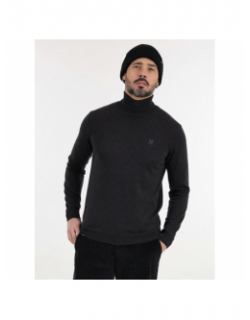 Pull col roulé perol gris anthracite homme - Oxbow