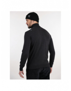 Pull col roulé perol gris anthracite homme - Oxbow