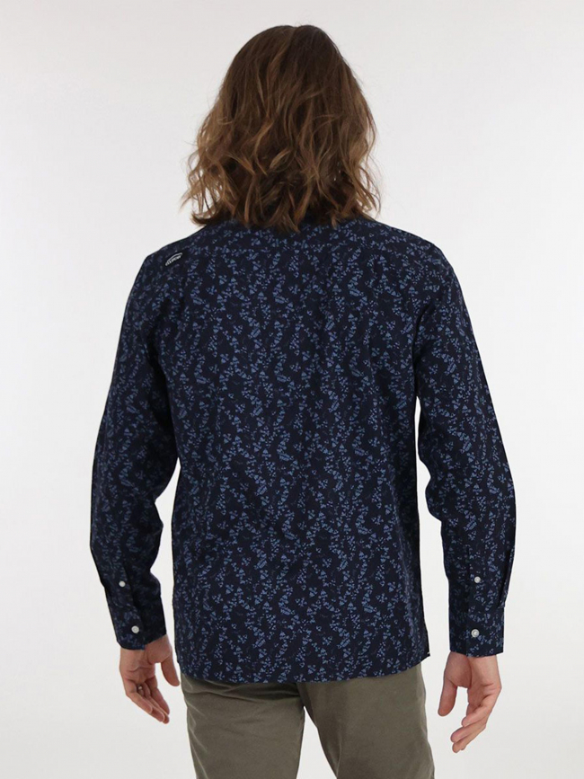 Chemise à motifs cerling bleu marine homme - Oxbow