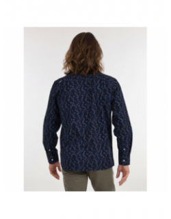 Chemise à motifs cerling bleu marine homme - Oxbow