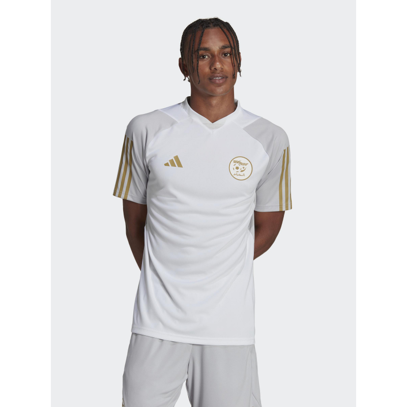 T-shirt de football algérie 2022 blanc homme - Adidas