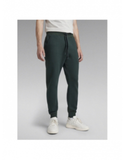 Jogging uni trainer slim vert homme - G Star