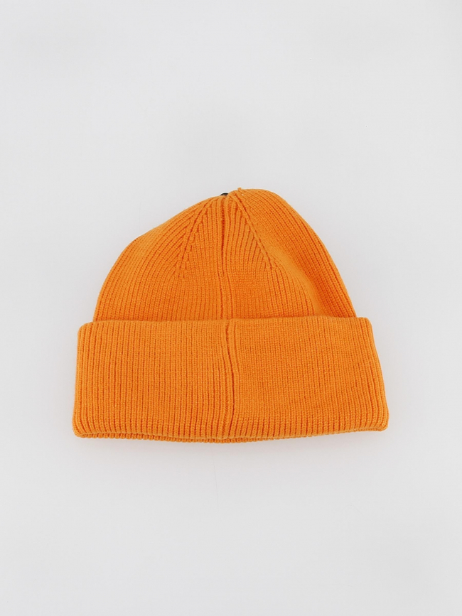 Bonnet alpha life rib orange femme - Only