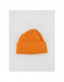 Bonnet alpha life rib orange femme - Only