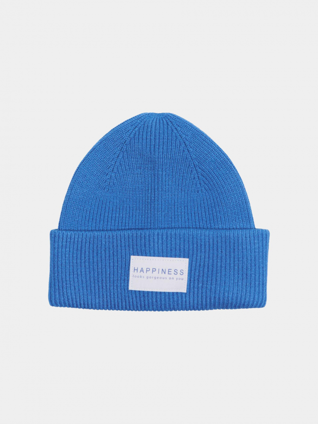 Bonnet alpha life rib bleu femme - Only