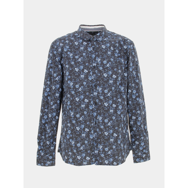 Chemise à fleurs axel bleu homme - Teddy Smith