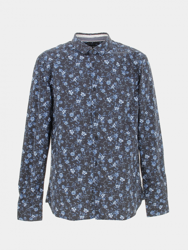 Chemise à fleurs axel bleu homme - Teddy Smith