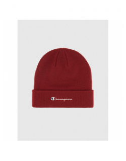 Bonnet uni logo brodé bordeaux - Champion