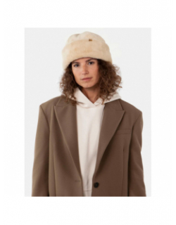 Chapeau fasse fourrure cherrybush beige femme - Barts