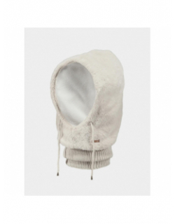 Cagoule fausse fourrure polaire eliess beige femme - Barts