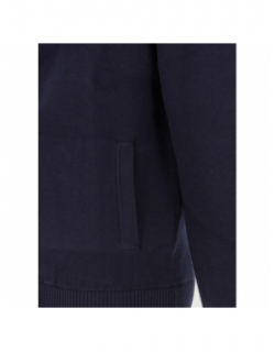 Gilet zippé beted bleu marine homme - Izac