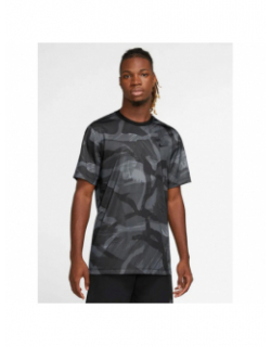 T-shirt de sport camo dri-fit gris homme - Nike