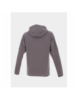 Sweat zippé à capuche paviso réfléchissant gris homme - Ellesse