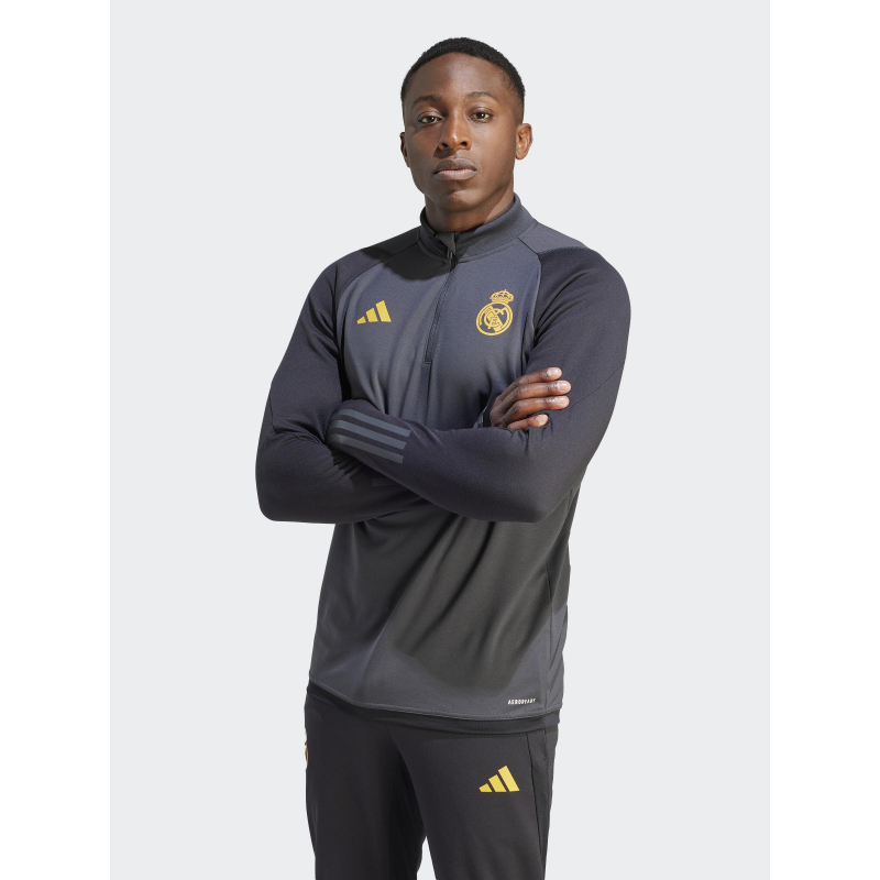 Sweat de football real madrid training gris homme - Adidas