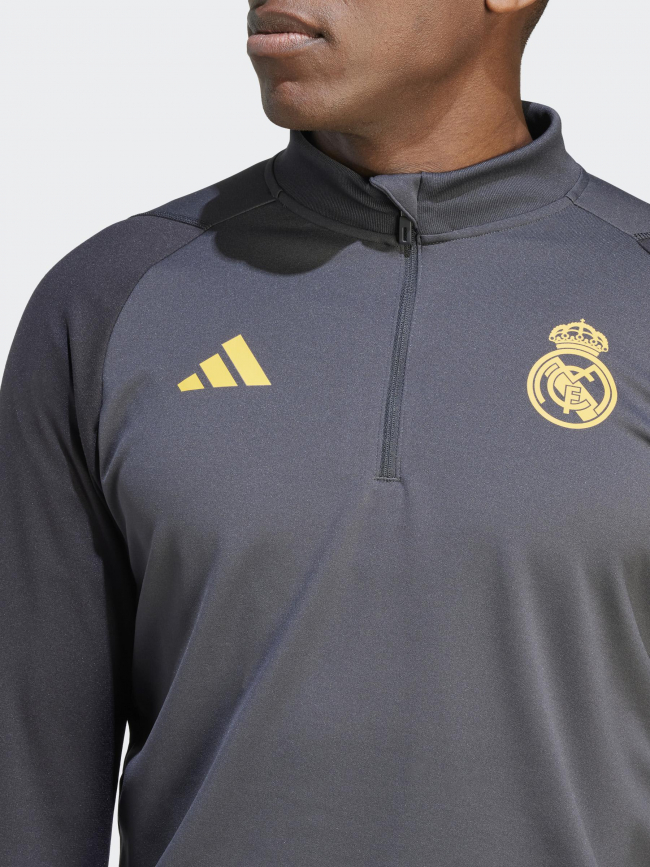 Sweat de football real madrid training gris homme - Adidas