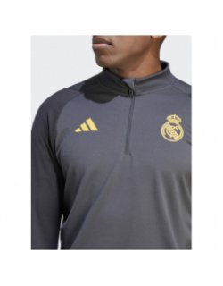 Sweat de football real madrid training gris homme - Adidas