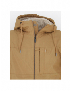 Blouson doublé sherpa ripstop marron homme - Oxbow