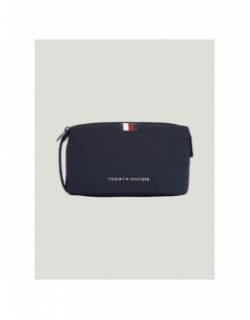 Trousse de toilette skyline stripe bleu marine - Tommy Hilfiger