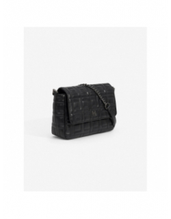 Sac bandoulière matelassé quilt noir femme - Tiffosi