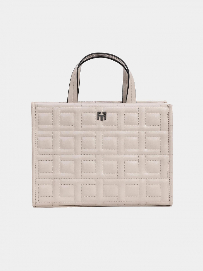 Sac à main matelassé quilt sable beige femme - Tiffosi